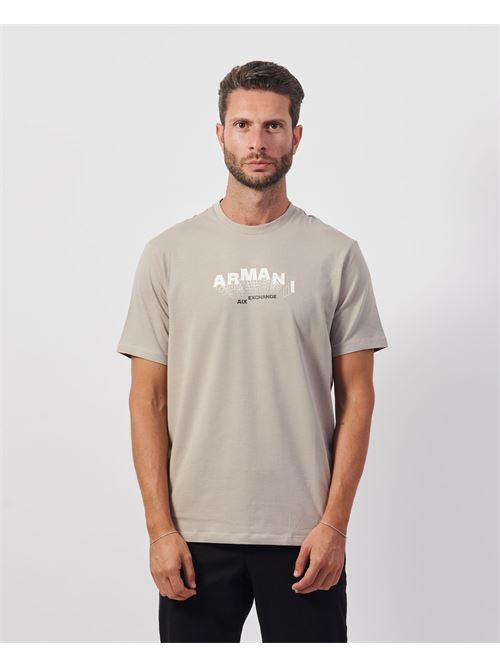 T-shirt uomo Armani Exchange in cotone con logo ARMANI EXCHANGE | 6DZTHV-ZJE6Z17AB